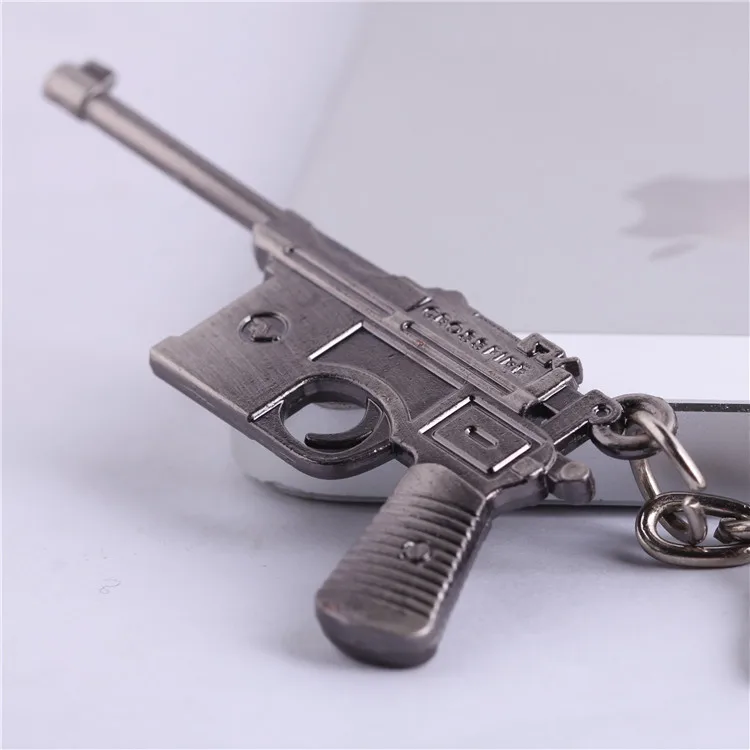 

Hot game Cross Fire CF peripheral Handgun weapons keychains charm Key Chain