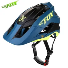 BATFOX 2018 Ultralight Cycling Helmet MTB Intergrally-molded Bike Helmet Mountain Road Bicycle Helmet Safe Men Women Helmets M/L