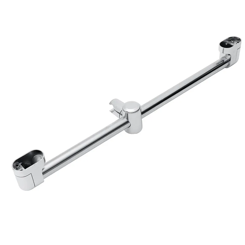 

61cm Stainless Steel Chrome Adjustable Shower Riser Rail Set Shower Sliding Bar For Bathroom Shower Head Holder Riser Bracket