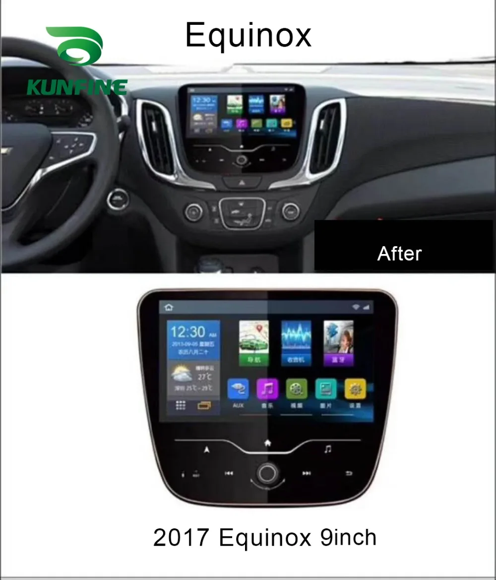 

Quad Core 1024*600 Android 6.0 Car DVD GPS Navigation Player Deckless Car Stereo for Chevrolet Equinox 2017 Headunit