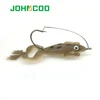 JOHNCOO 4pcs Frog Lure Fishing Lures 6cm 5g Artificial Fishing Bait Topwater Wobbler Bait For Pike Snakehead Soft Bait ► Photo 3/6