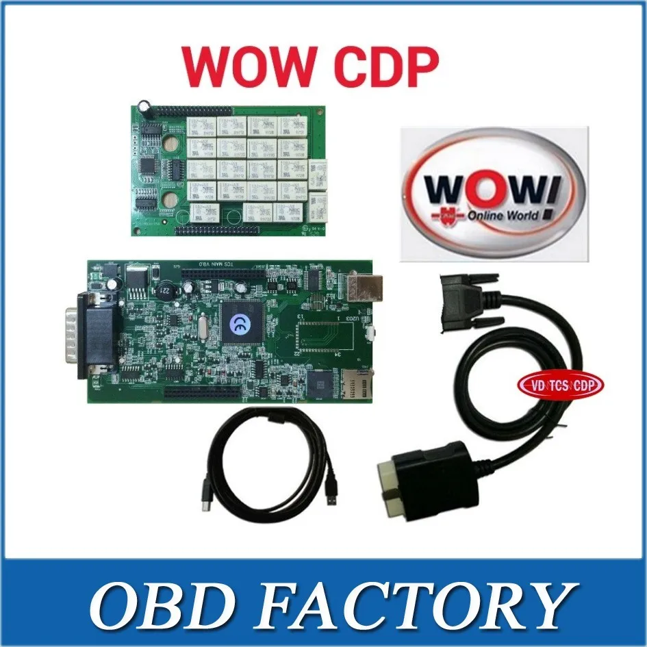 WITH nec relay wurth WOW CDP with box NO Bluetooth v5.008