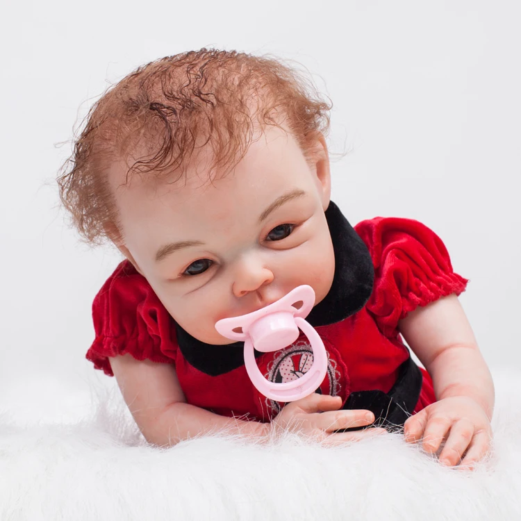 

20" Silicone reborn baby doll toys for girl, handmade boutique doll reborn babies child birthday gift girl brinquedos boneca
