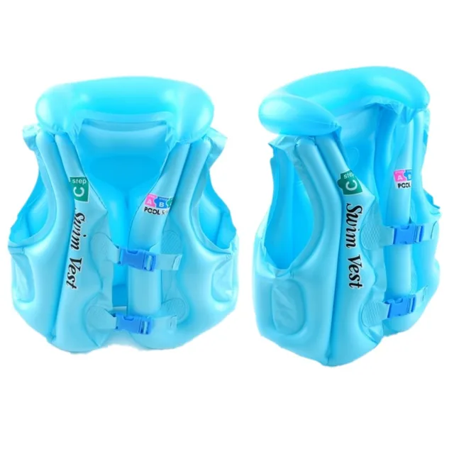 Adjustable Children Life Vest Kids Babies Inflatable Pool Float Life
