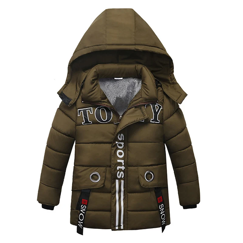 Г. Высококачественные куртки для мальчиков, Детские пальто модное зимнее теплое пальто для мальчиков хлопковая куртка, верхняя одежда для детей