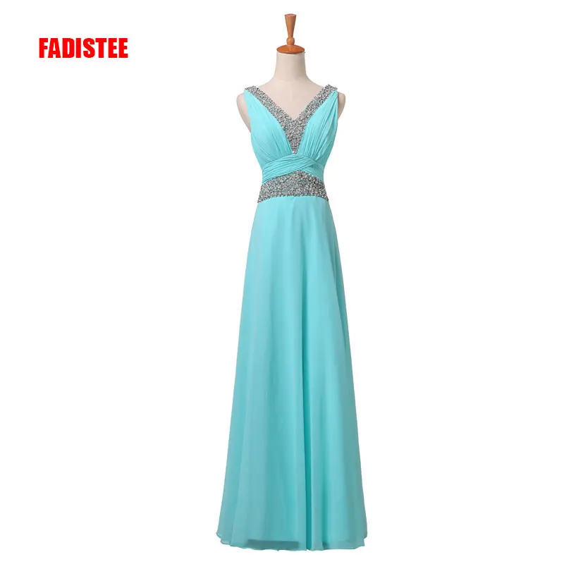 FADISTEE New arrival elegant long dress evening party chiffon A line