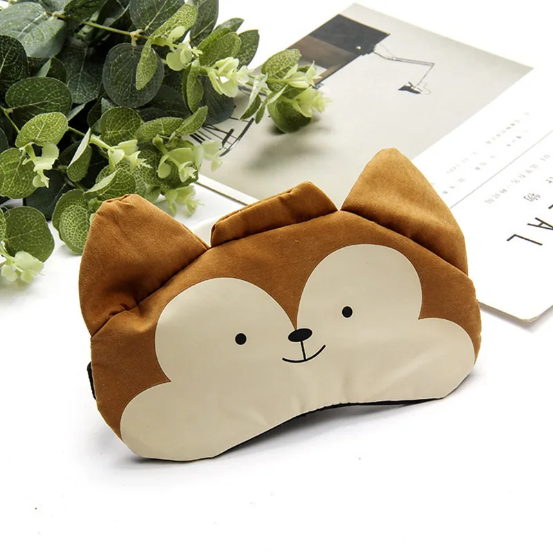

Funny Monkey Eyes Mask Eyeshade Cute Cartoon Tiger Animals Sleeping Mask Eye Cover for Travel Relax Blindfold Shades Party Masks