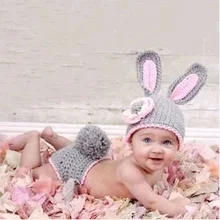 Ручной Тканый характер фотографии Одежда для новорожденных шапка фотографии детская шляпка, связанная крючком диких детей реквизит для фотосессии