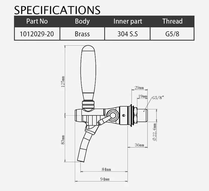 talos beer faucet