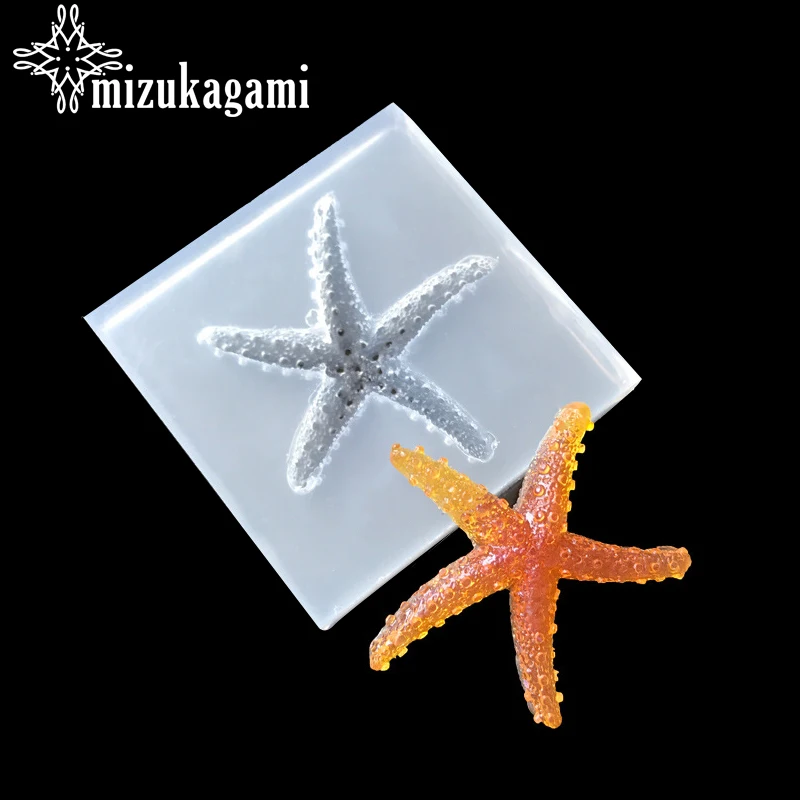 

UV Resin Jewelry Liquid Silicone Mold Starfish Shape Resin Molds For DIY Pendant Charms Making Jewelry Accessories