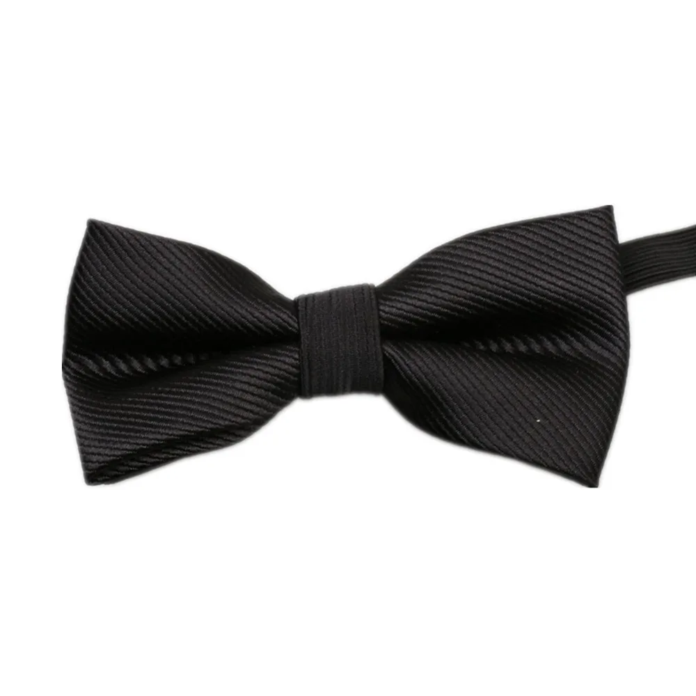 HOOYI Boys Bow Ties Stripe Kids Neckwear Dot Bowtie for Children Cartoon Party Gift Small size Tie