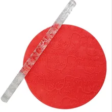 1 шт. мини 16 см акриловый цветок кружева Скалка «сделай сам» прозрачный Круглый Скалки украшения торта поставщиков не заколка