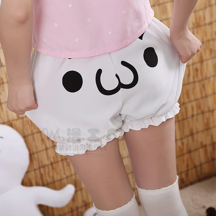 

Wholesale Anime 3D Cartoon Emoji Joggers Pumpkin Shorts Leggings Bottom Safety Shorts for Lolita dress