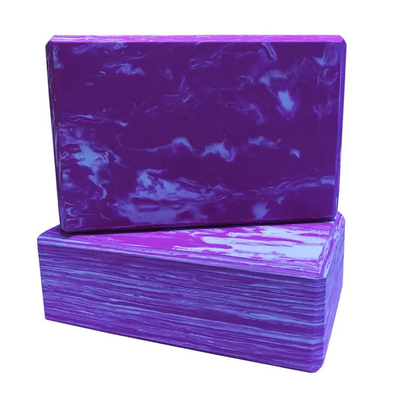 <+> Yoga Blocks 2 PCS Density EVA Пенные блоки для поддержки и углубления поз улучшения прочности гибк ①