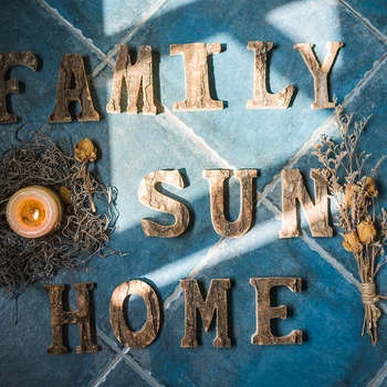 

10cm Wooden Letters Alphabet Birthday Gift Bridal Wedding Party Home Decorations Crafts Wall stickers