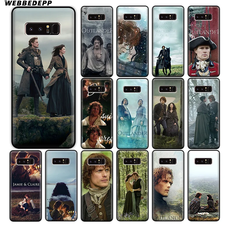 WEBBEDEPP Outlander ТВ шоу Мягкий силиконовый чехол для Samsung Galaxy A9 A8 A7 A6 Plus 2018 A5 A3 2017 2016 Note 9 8 |