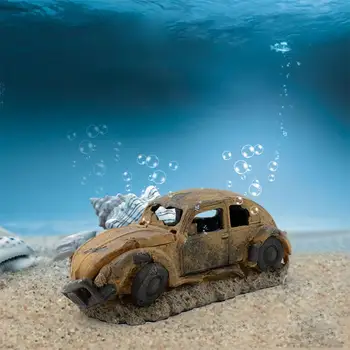 

Car Shape Air Bubble Stone Oxygen Pump for Aquarium Fish Tank Decoration