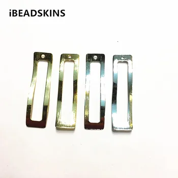 

New arrival! 45x12mm 100pcs/lot Copper material geometric-shape charm for earring/Earring parts/jewelry DIY ( as shown)