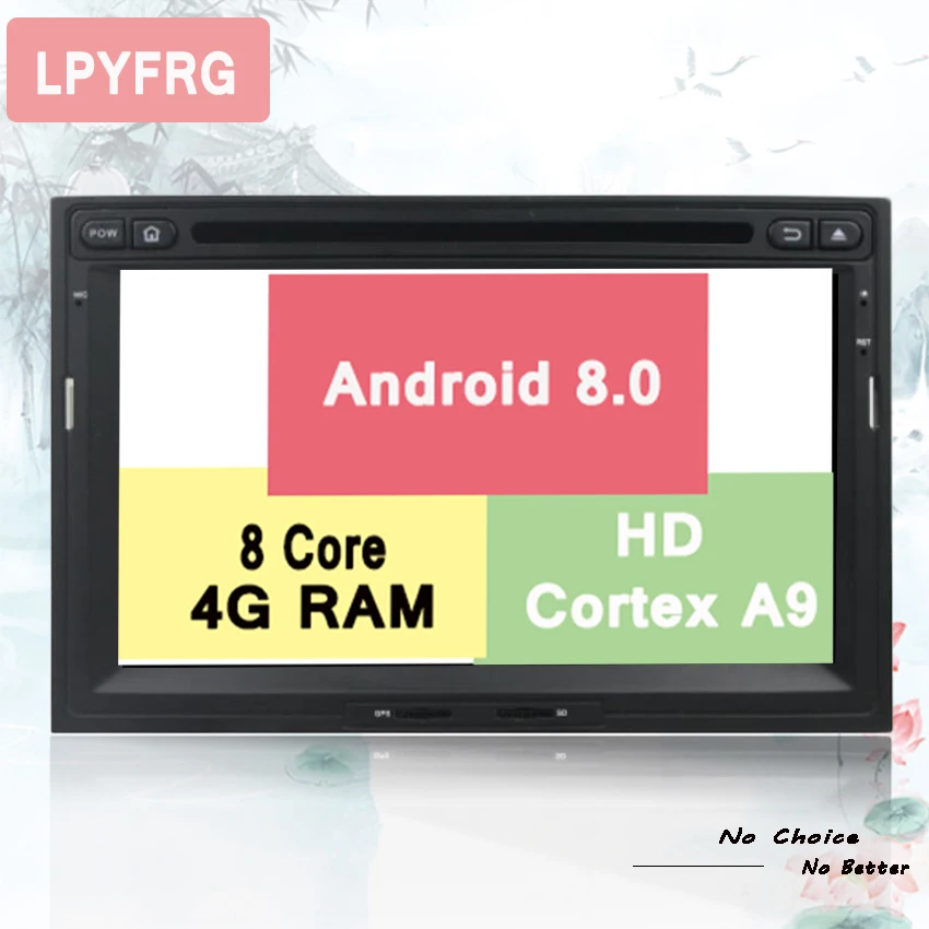 AUTORADIO ANDROID 8.0 OctaCore 4GB-32GB Peugeot 207 307 308 Citroen C2 C3