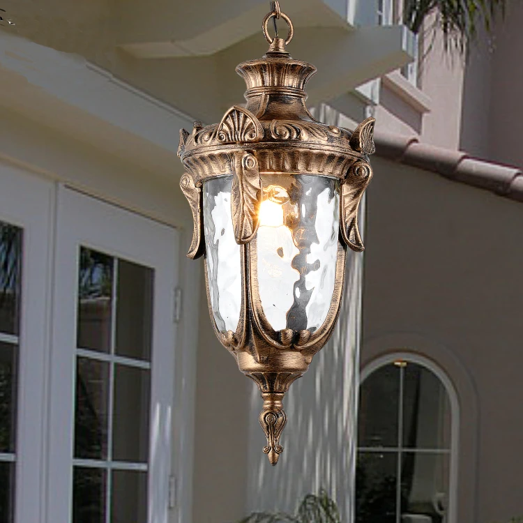Outdoor Light Pavilion Waterproof Pendant Lights Simple