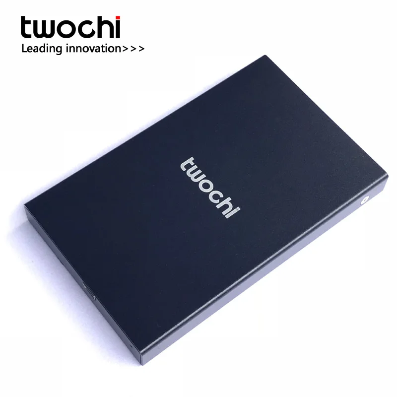New Style 2.5 inch Twochi USB2.0 HDD 500GB Slim Metal