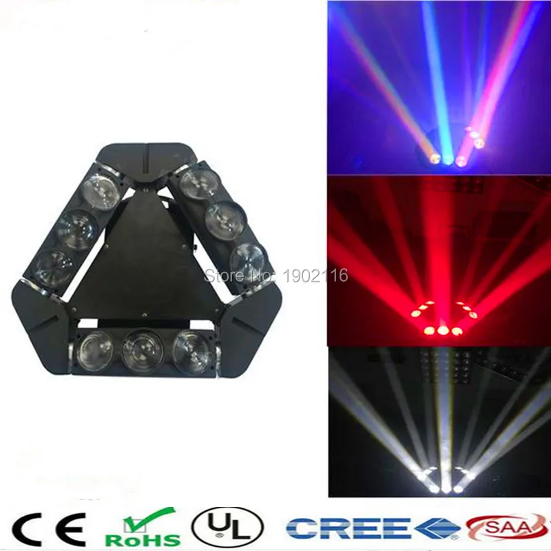 High quality New decoration equipment beam light rgbw 4in1 9x10w led beam spider led moving head light disco dj lighting