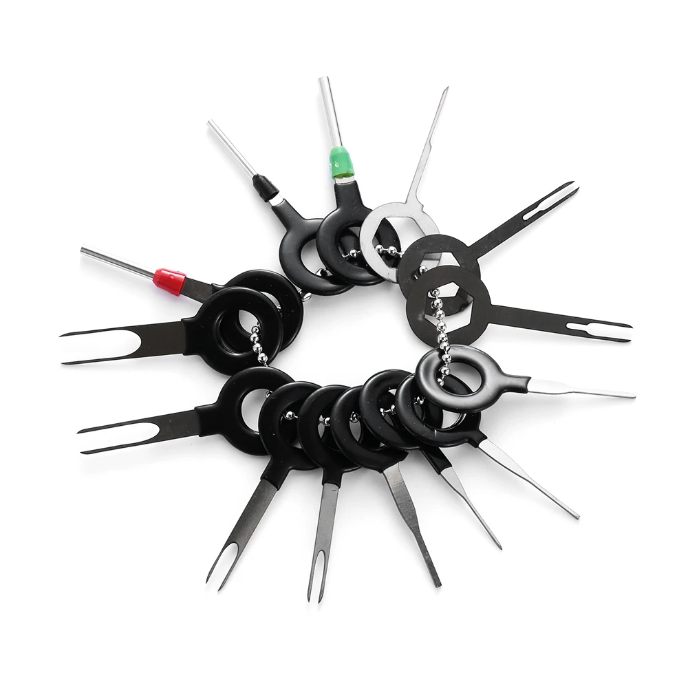 

3/14pcs Car Electrical Pin Extractor Kit Practical Wire Terminal Removal Tool Boat Repair Crimp Connector Puller Release Plug