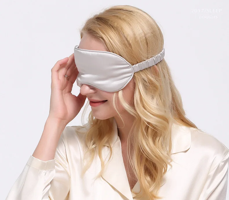 Натуральный чистый шелк маска для сна шелковая маска для глаз повязка на глаза Высокое качество