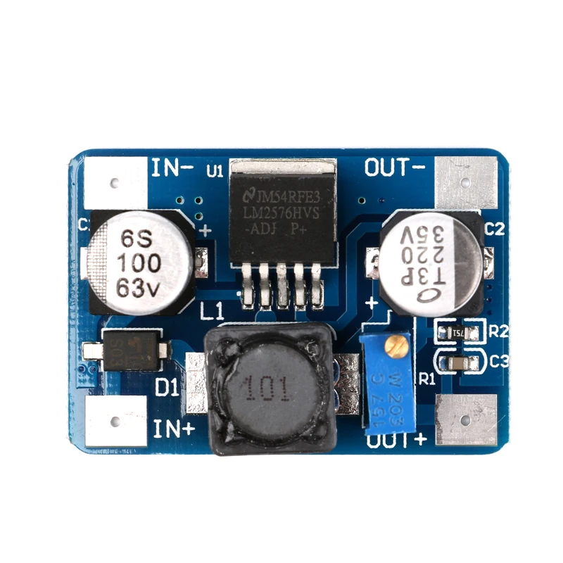 LM2576HV DC Step Down Регулируемый Модуль питания 5V 60V вход 1 25 V 26V выход|Регуляторы
