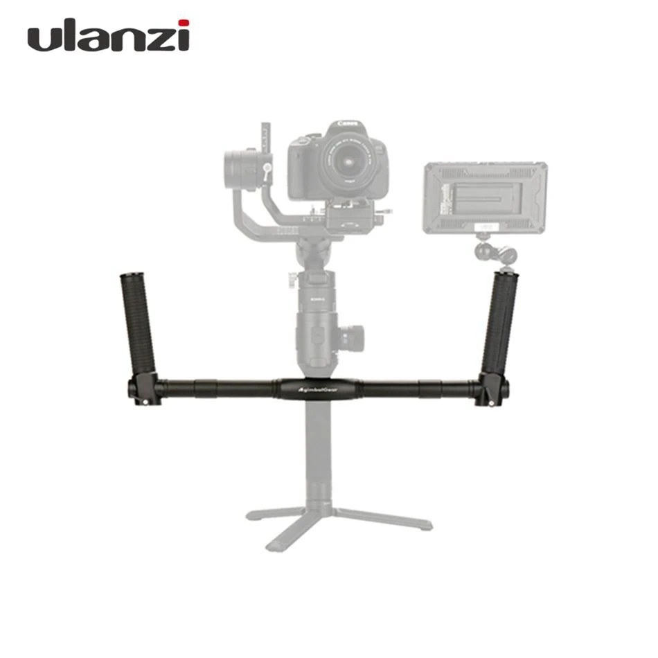 

2018 AgimbalGear Dual Handheld Gimbal Accessories for Dji Ronin S Extended Handle Grips Handbar Mount