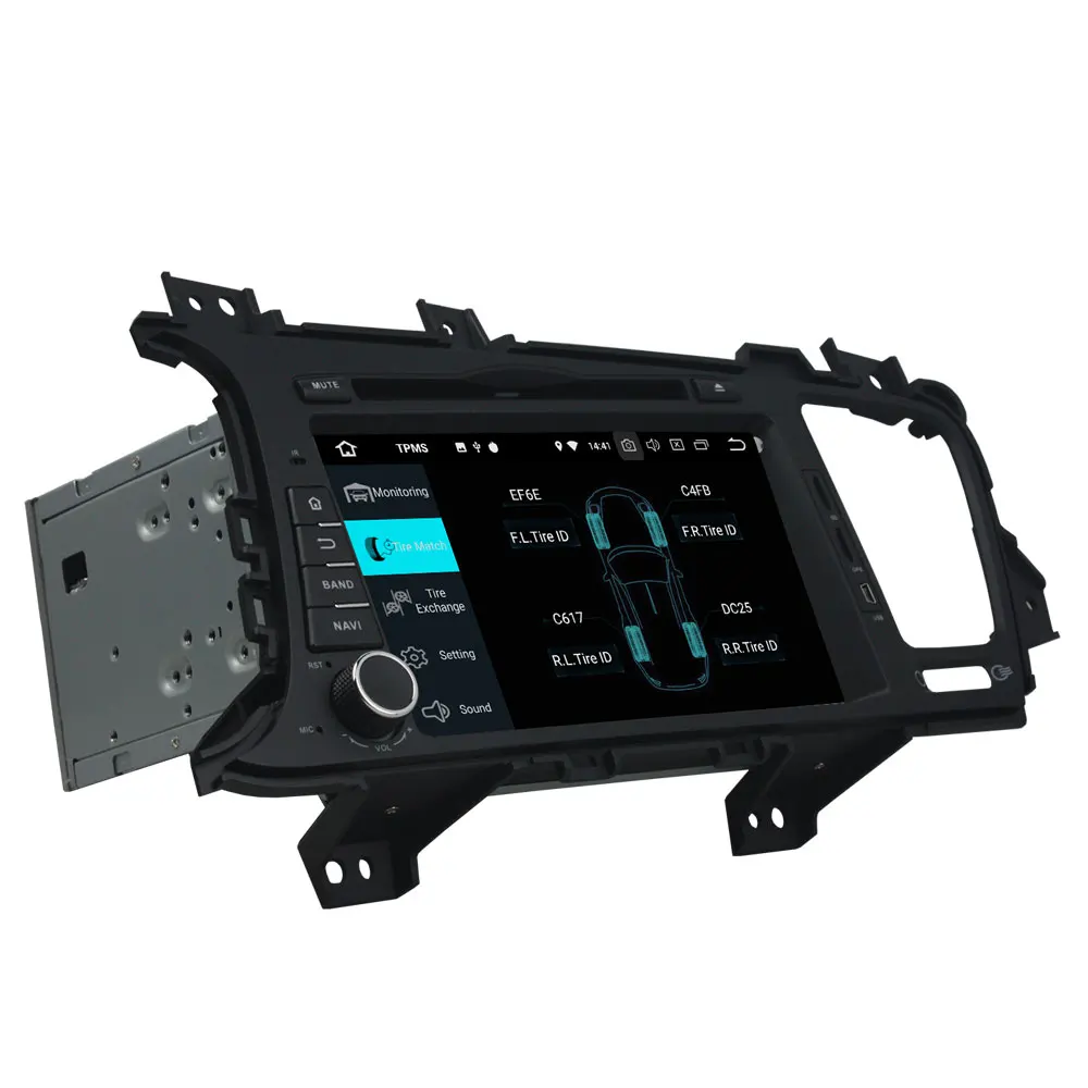 Perfect Android 8.0 Octa Core Car DVD Player Multimedia For KIA Optima III (TF), K5 2010-2013 Left Wheel Car Radio With 4GB RAM 32GB ROM 1