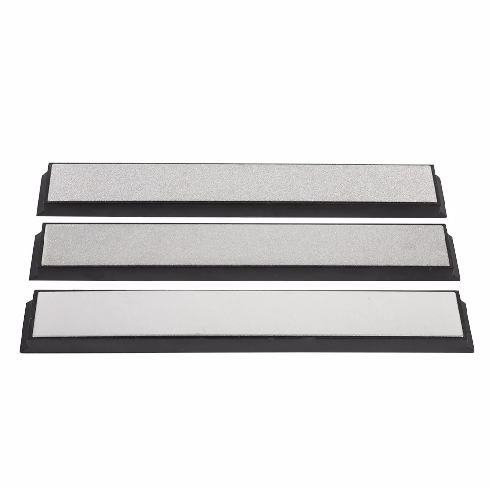 

3Pcs/Pack 240/600/1000 Kitchen knife Apex edge sharpener diamond whetstone Grit Whetstone Kitchen Tool Sharpening Stone Knives