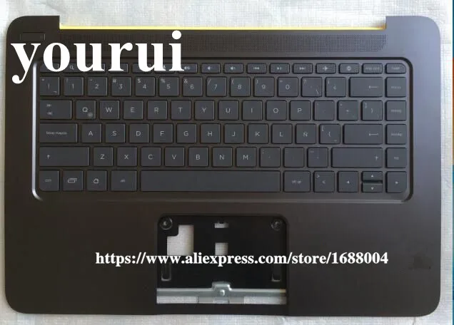 Клавиатура для ноутбука с palmrest чехол для hp 14 14-P 759930-001 761505-001 аккумулятор большой емкости