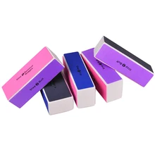 10 шт х 4-WAY Nail Art poilish гель полировка и шлифовка напильники буферный блок удалить баффер для сглаживания, полировки инструмент(China)