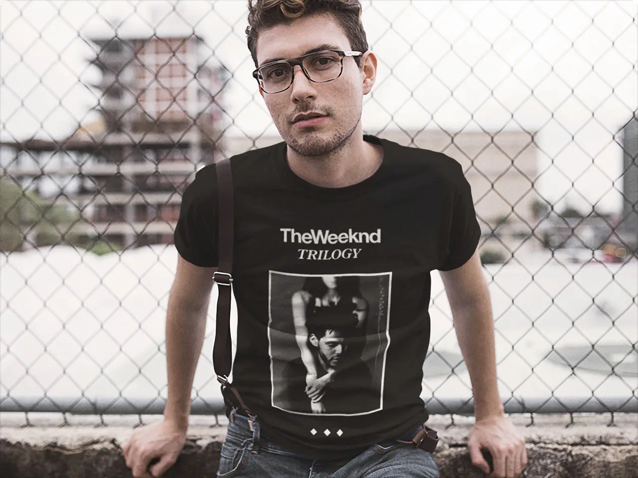 Trilogy shirt the weeknd Clearance