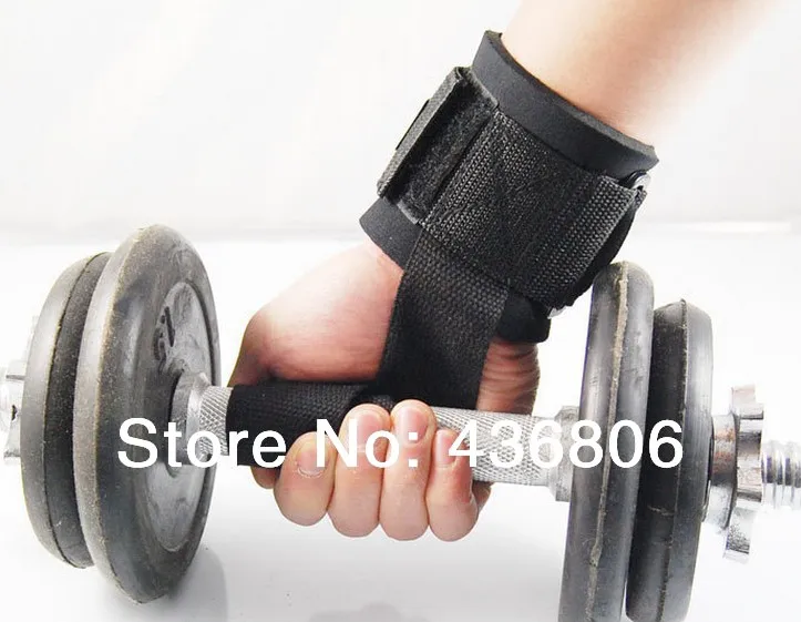 Weight Lifting Training Gym Grips Straps Wrist Support Palm Protection