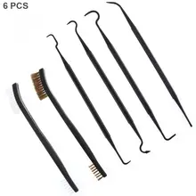 6 шт./лот, Многофункциональный нейлоновый двойной крюк, металлические пластиковые щетки для очистки краски автомобиля/Ржавчины/грязи
