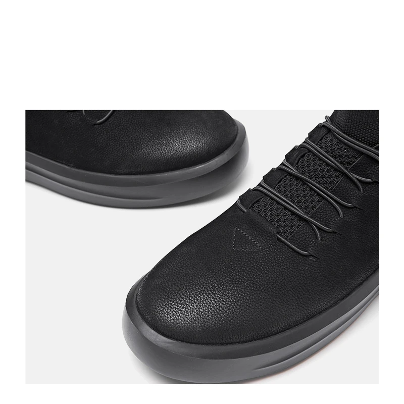 Mâle De Cuir up Top En Casual Couleur Mode Noir Marque Design High Sneaker Blanc Lace Nouveau Chaussures Mycolen Hommes TK3Fc1lJ