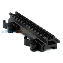 VERY100 20 мм Weaver Picatinny Rail Scope Mount Double Rail 13 Slot Angle Mount Quick Detach