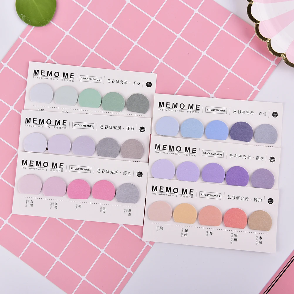 New 2017 Index Paper Sticker For Notebook Diary Note Cute Sticky Note Post It Memo Pad For School & Office Supplies Stationery