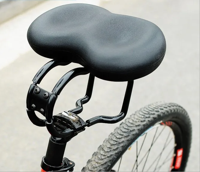 

Adult Comfortable open noseless Bicycle Saddle Bicycle Parts Cycling Seat Mat Comfortable Cushion Soft Seat Cover for Bike
