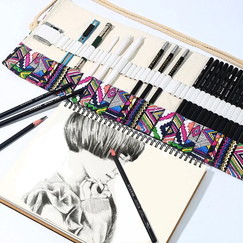 Günstige Marie der skizze set für anfänger studenten mit erwachsene hand gemalt malerei professionelle skizze werkzeuge vollen satz von kunst liefert