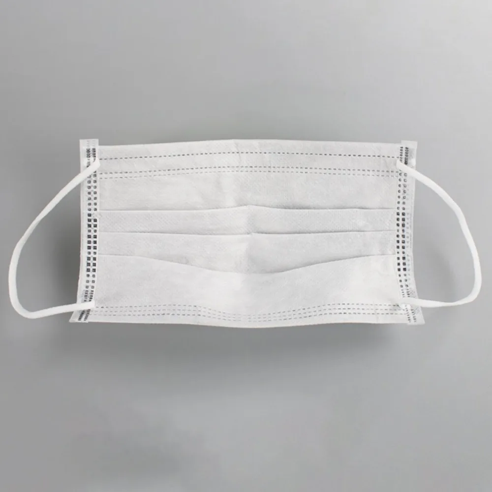 1 коробка из нетканого материала 3-слойные фанерные Анти-пыль медицинские хирургические маски со ртом для лица респиратор с медицинская маска нетоксичный защитная маска