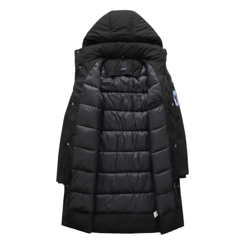 new plus size 10XL 9XL 8XL Winter Jacket Men Hat Detachable Warm Coat Causal Parkas Cotton Padded Winter Jacket Men Clothing