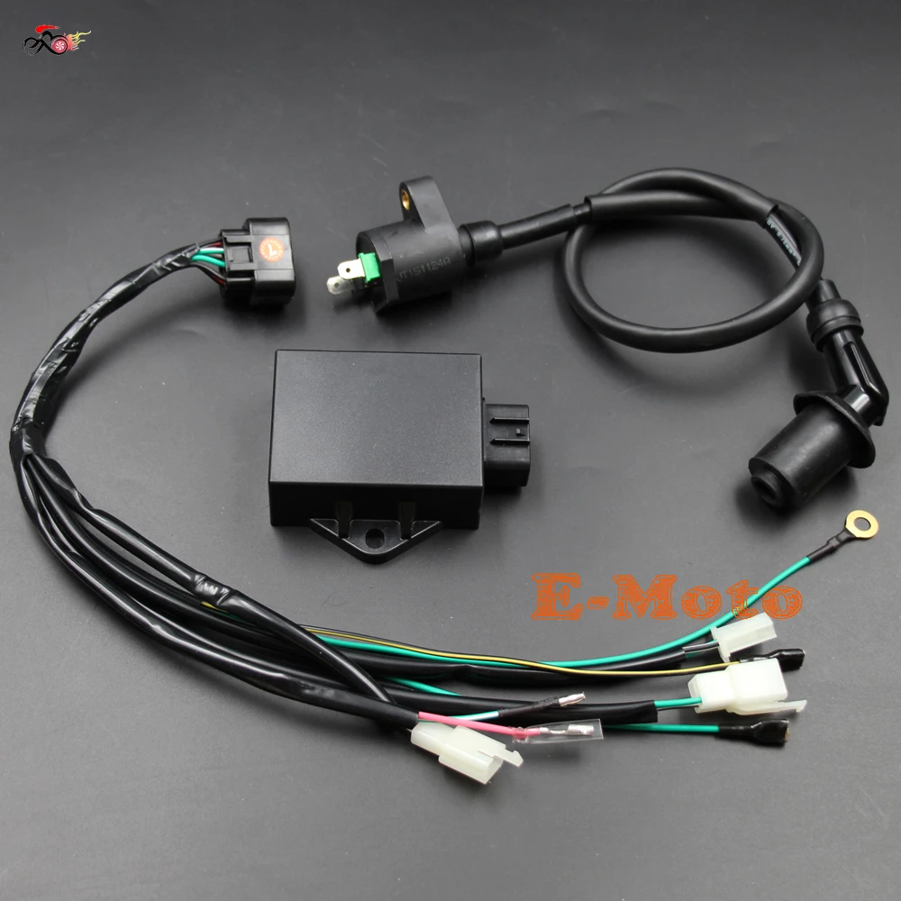 Complete Wire Wiring Harness Loom Ignition Coil 8 Pin Cdi Kits For Lifan  W150cc Zs155cc Pit Pro Trail Dirt Bike - Motorcycle Ignition - AliExpress