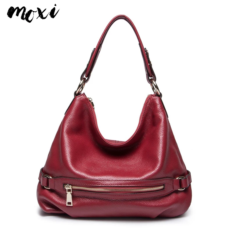 

Moxi Fashion Women Handbag Messenger Bags Genuine Leather Shoulder Bag Lady Crossbody Real Cowskin Evening Bags For Female