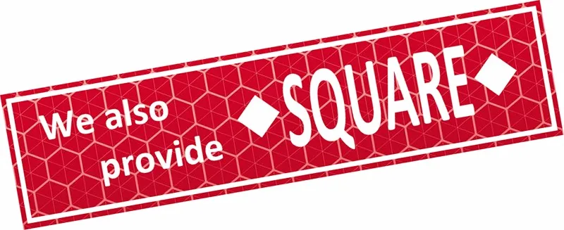 We also provide square