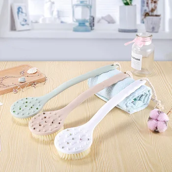 

Long Handled Body Bath Shower Back Brush Dry Skin Body Spa Remove Dead Skin Body Maasage Shower Brush Bath Brush