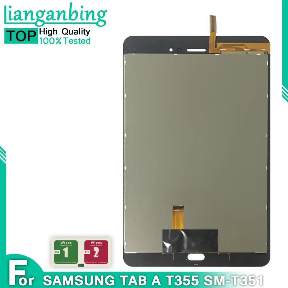 

LCD For Samsung Galaxy Tab A SM-T355 T355 T350 SM-T350 LCD Display with Touch Screen Digitizer Panel Part Tablet LCDs & Panels