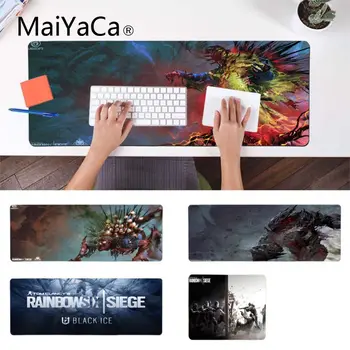 

MaiYaCa 2018 New Rainbow SIX siege Unique Desktop Pad Game Mousepad Rubber Mouse Durable Desktop Mousepad